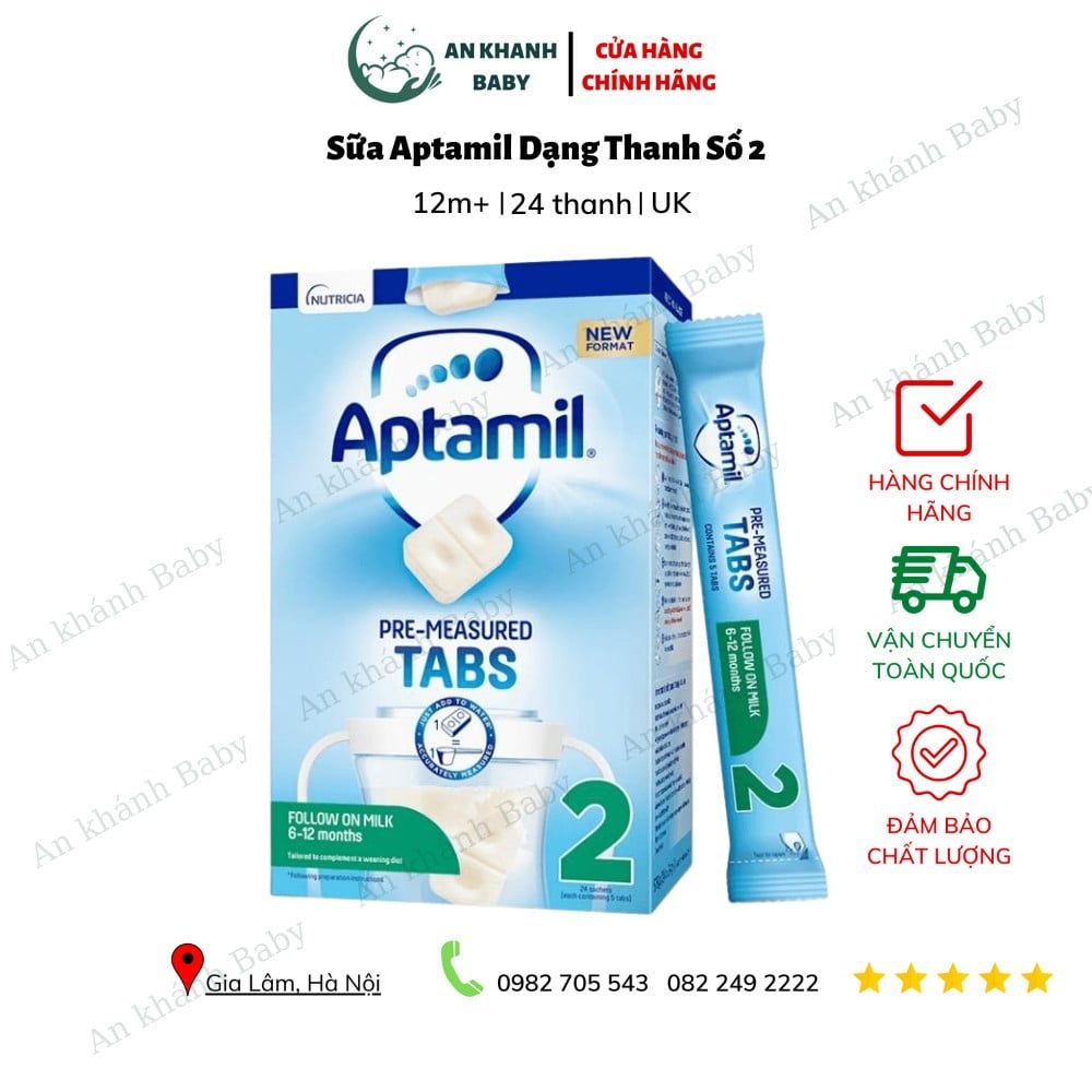 Sữa aptamil thanh UK - số 2