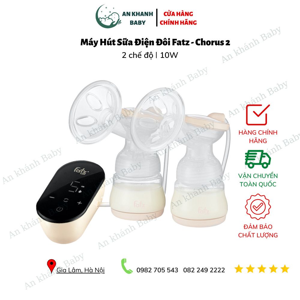 Máy hút sữa điện đôi Fatz - Chorus 2 - FB1182MX