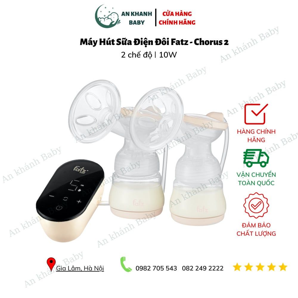 Máy hút sữa điện đôi Fatz - Chorus 2 - FB1182MX
