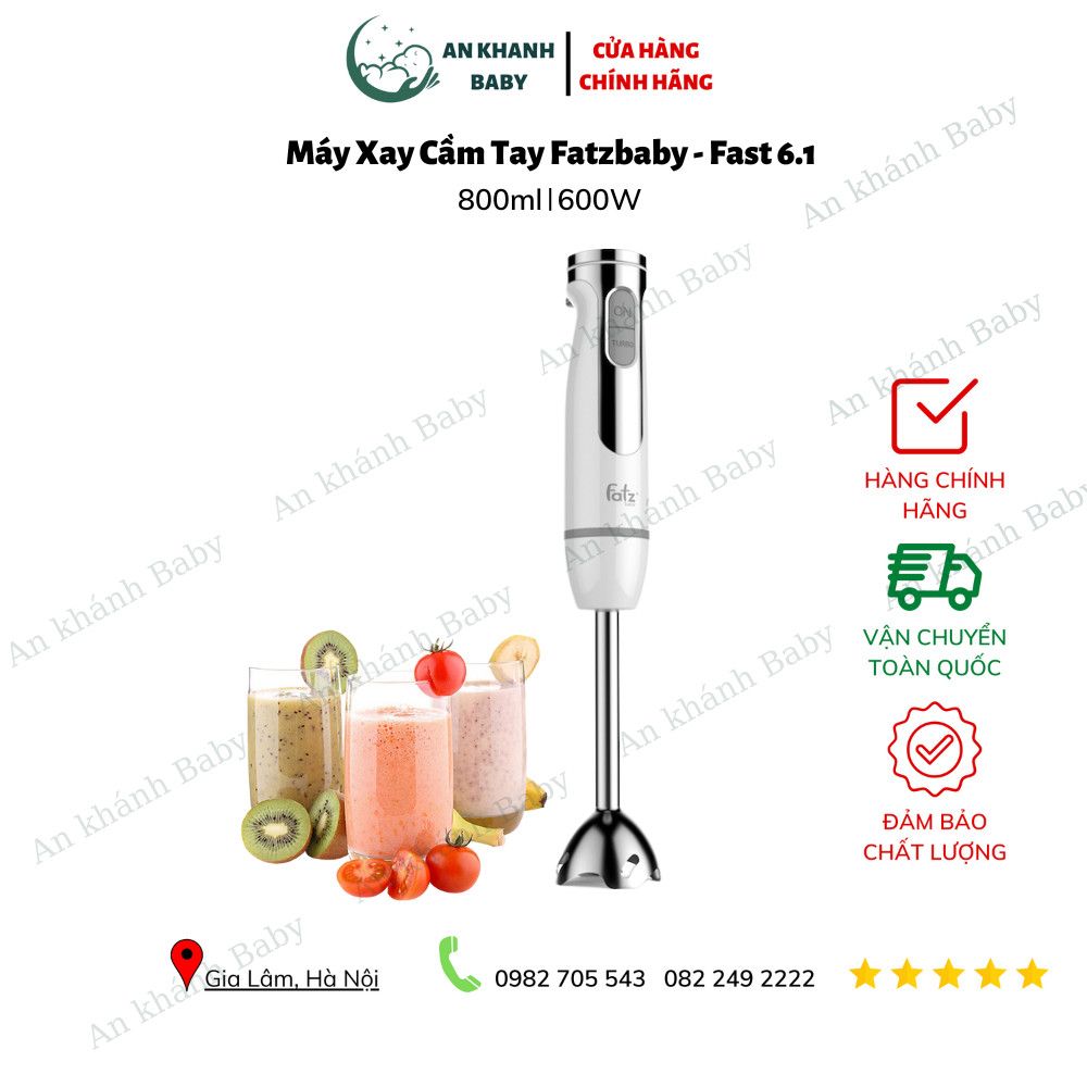 Máy xay cầm tay Fatzbaby - Fast 6.1 - 600W FB5392TL