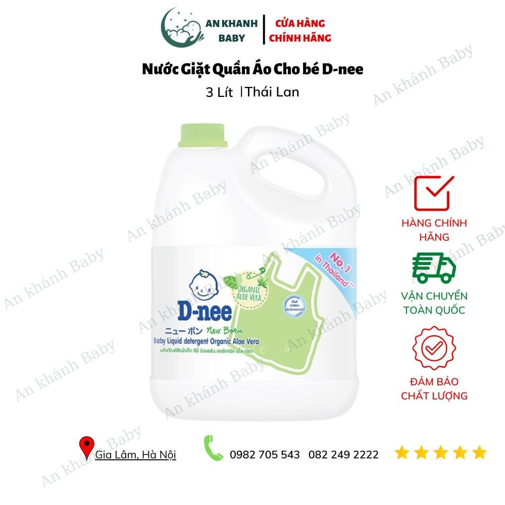 Nước giặt xả vải Dnee 3 lít (đủ màu)
