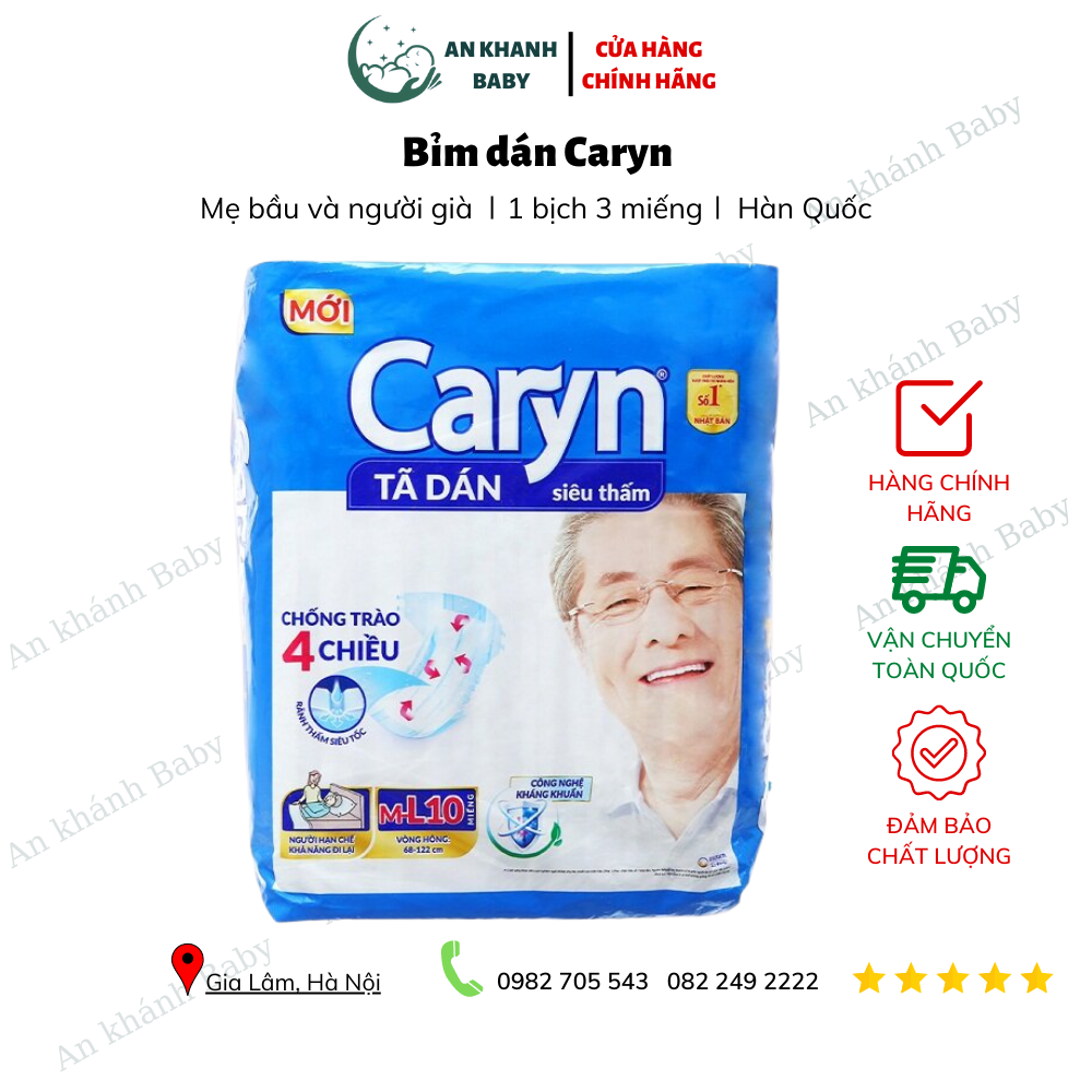Bỉm dán Caryn cho mẹ bầu và người cao tuổi