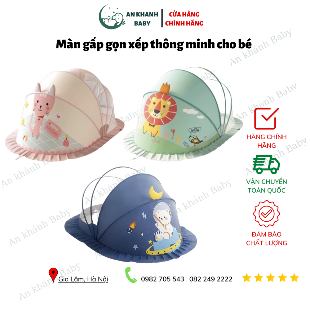 MÀN CHỤP - Màn Chụp Gấp Gọn Kiluta Hình Thú Cho Bé