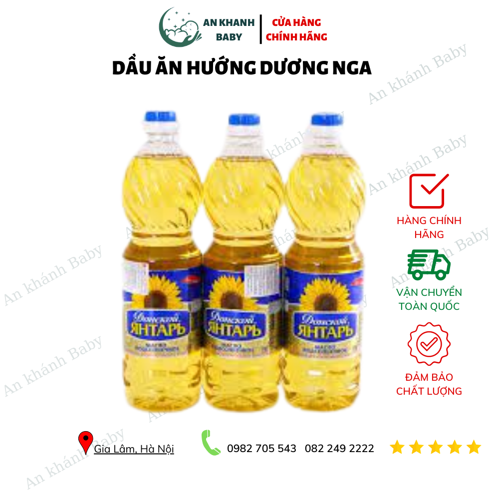 DẦU ĂN HƯỚNG DƯƠNG NGA