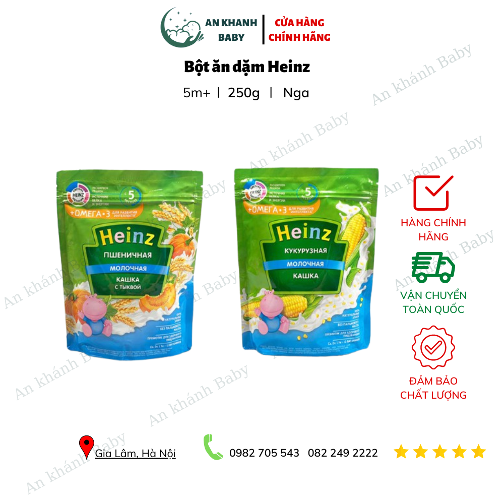 Bột Ăn Dặm Heinz Nga (>=5 Tháng)