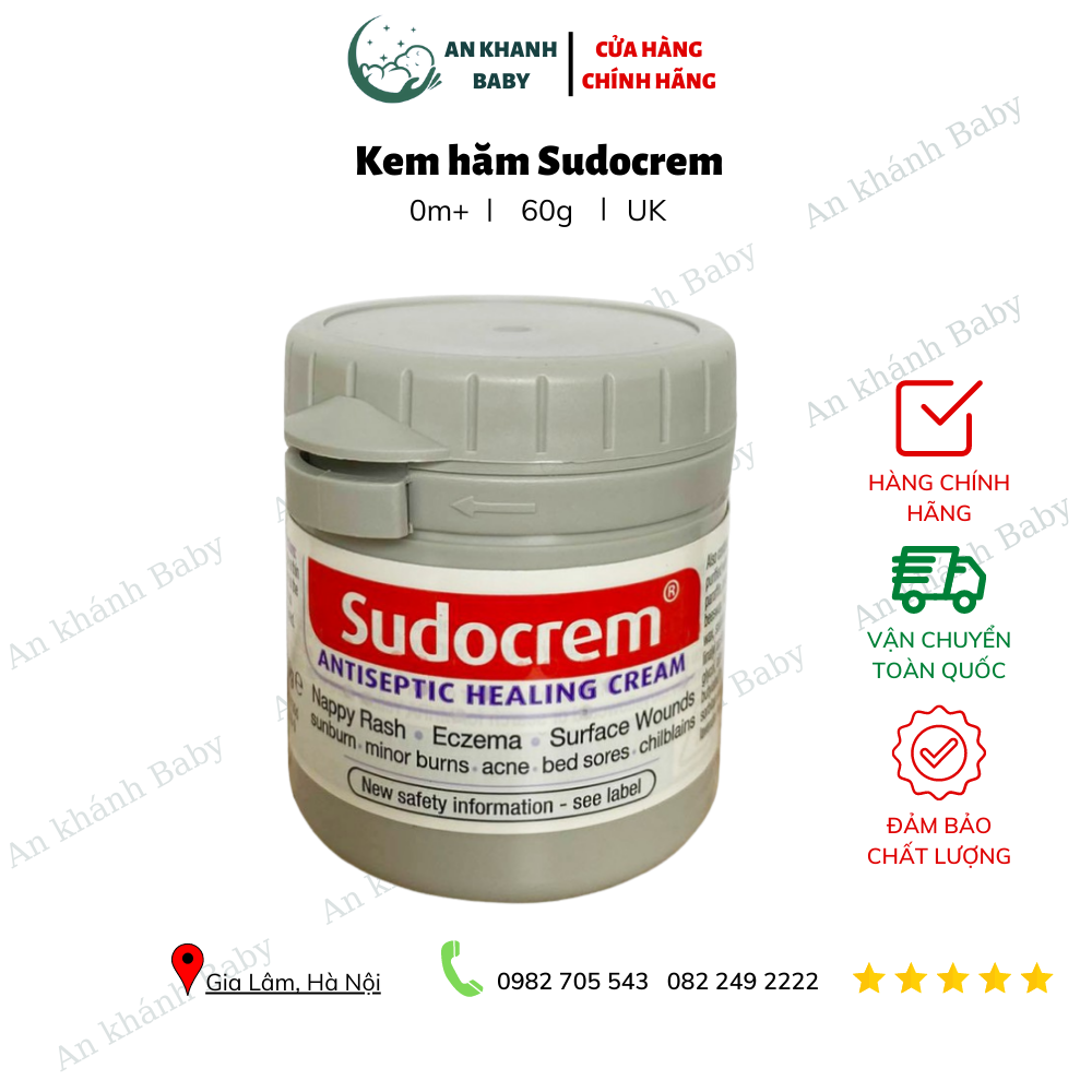Kem hăm Sudocream mini 60g