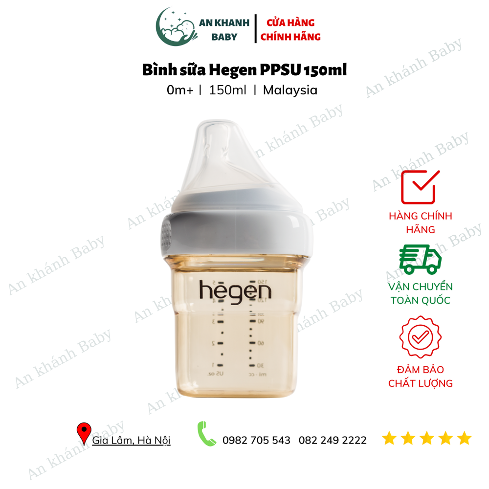 Bình sữa Hegen PPSU 150ml