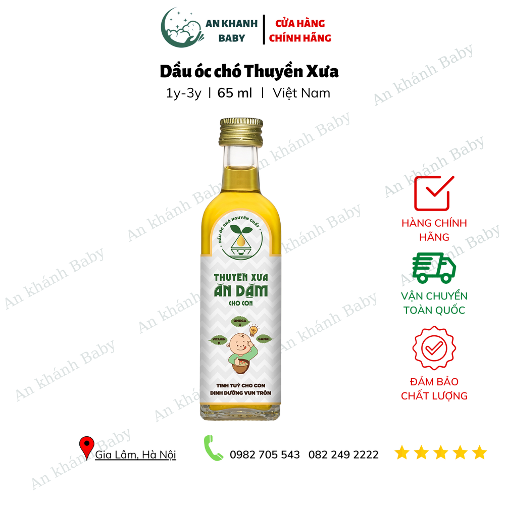 Dầu Óc Chó nguyên chất Thuyền Xưa 65ml