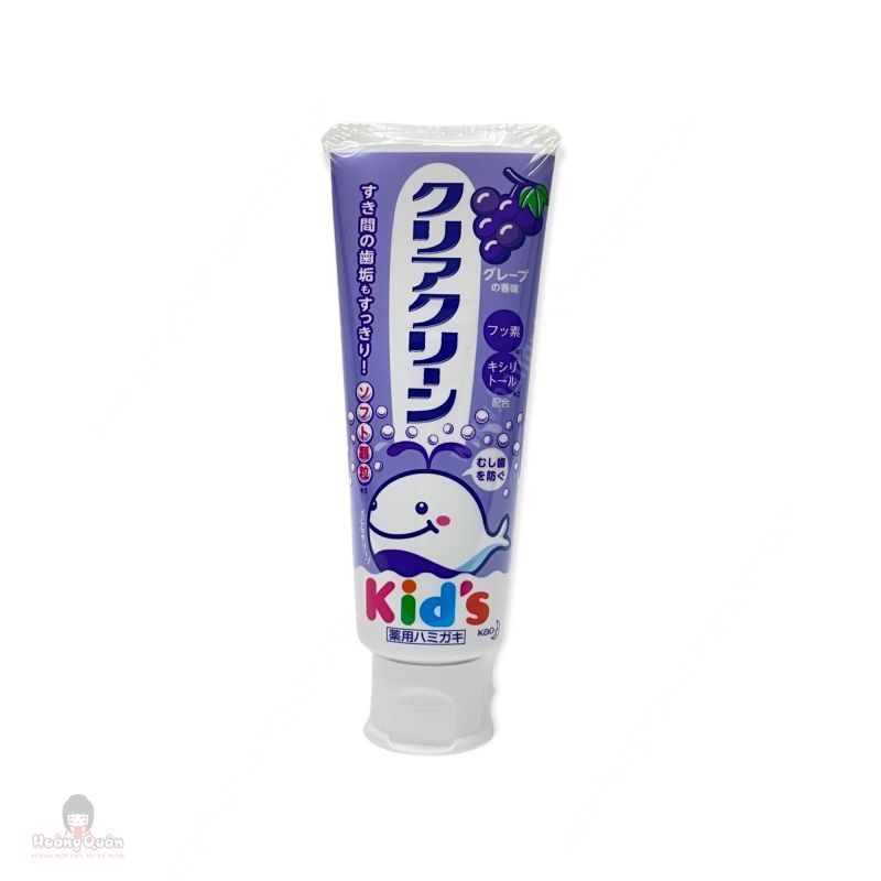 Kem đánh răng Kao Kids 70g đủ vị (3y+)