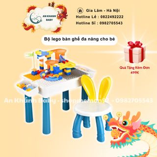 Bộ lego bàn ghế đa năng cho bé