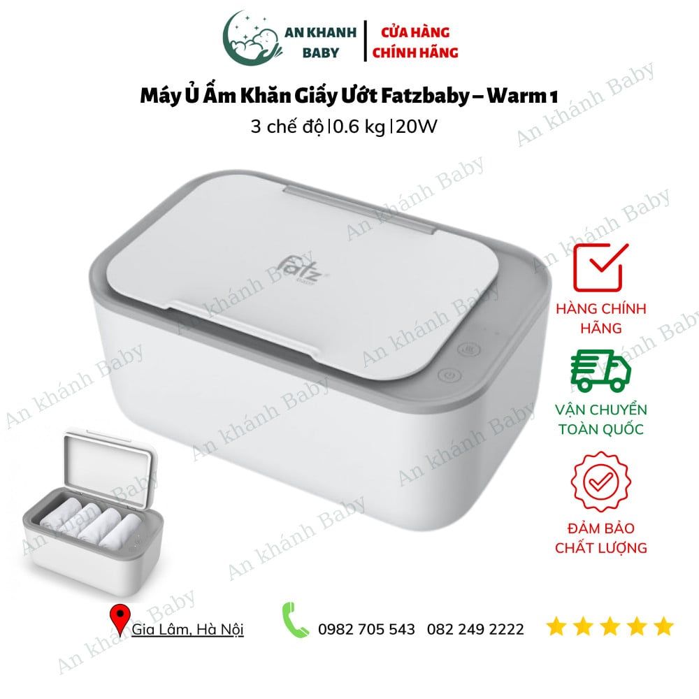 Hộp ủ ấm khăn giấy ướt cho bé - WARM 1 Fatz FB7200MX
