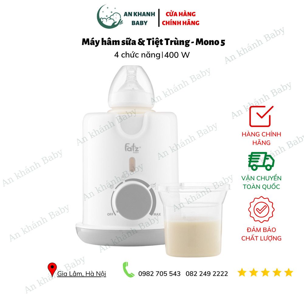 Máy hâm sữa - Mono 5 - Fatzbaby FB3225SL