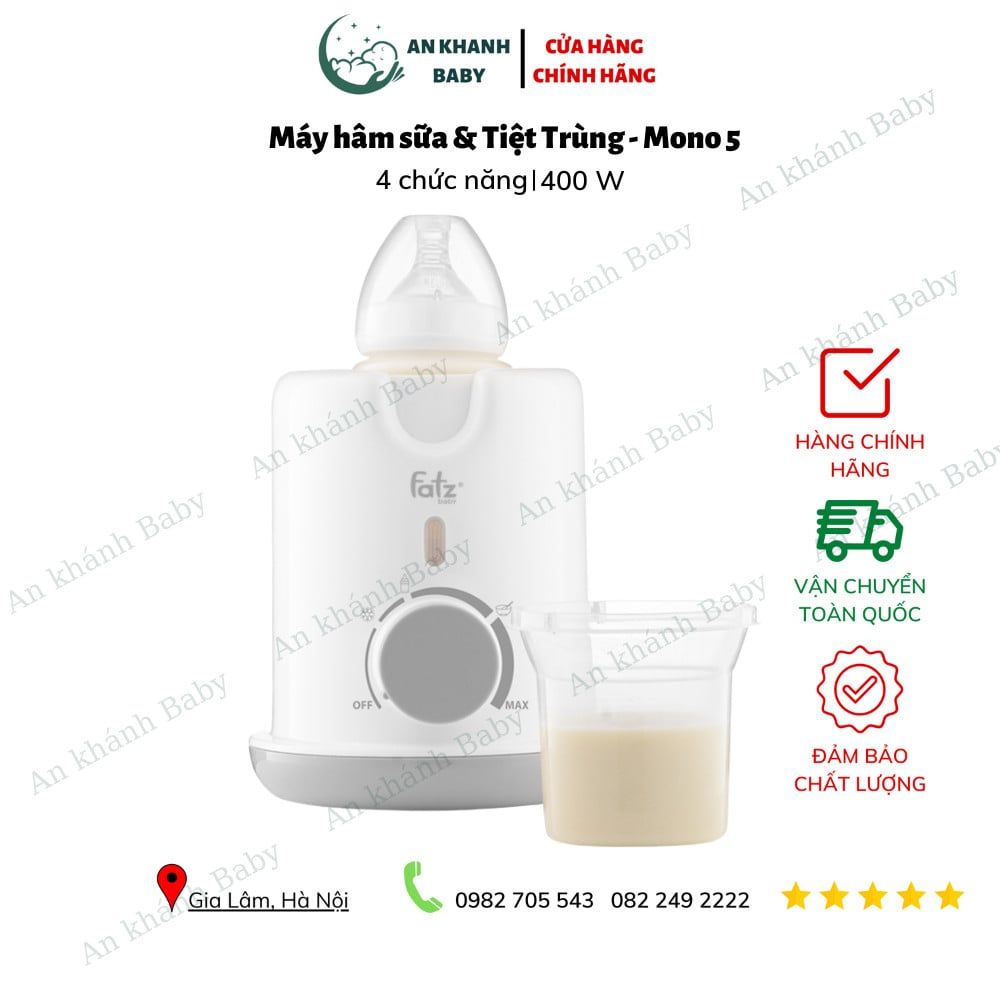 Máy hâm sữa - Mono 5 - Fatzbaby FB3225SL