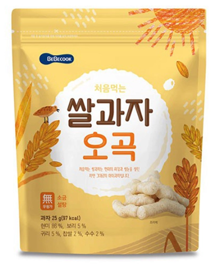 Bánh hình que Bebecook 25g