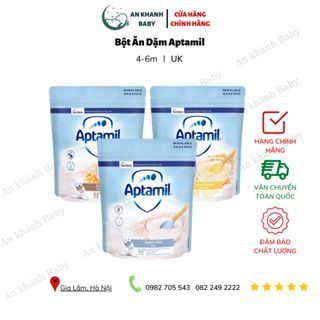 Bột Ăn Dặm Aptamil Anh Tháng Vị Gạo Sữa- Chuối- Ngô