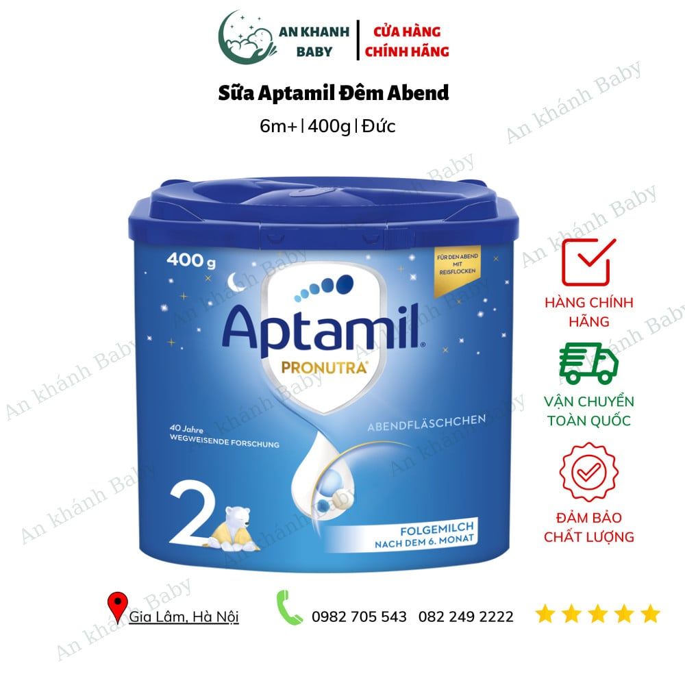 Sữa Aptamil Đêm Đức mẫu mới 400g