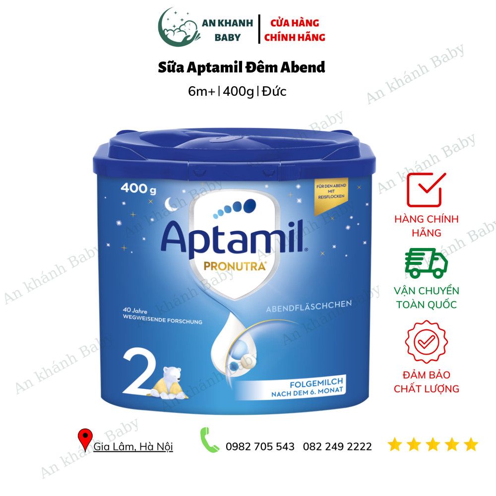 Sữa Aptamil Đêm Đức mẫu mới 400g