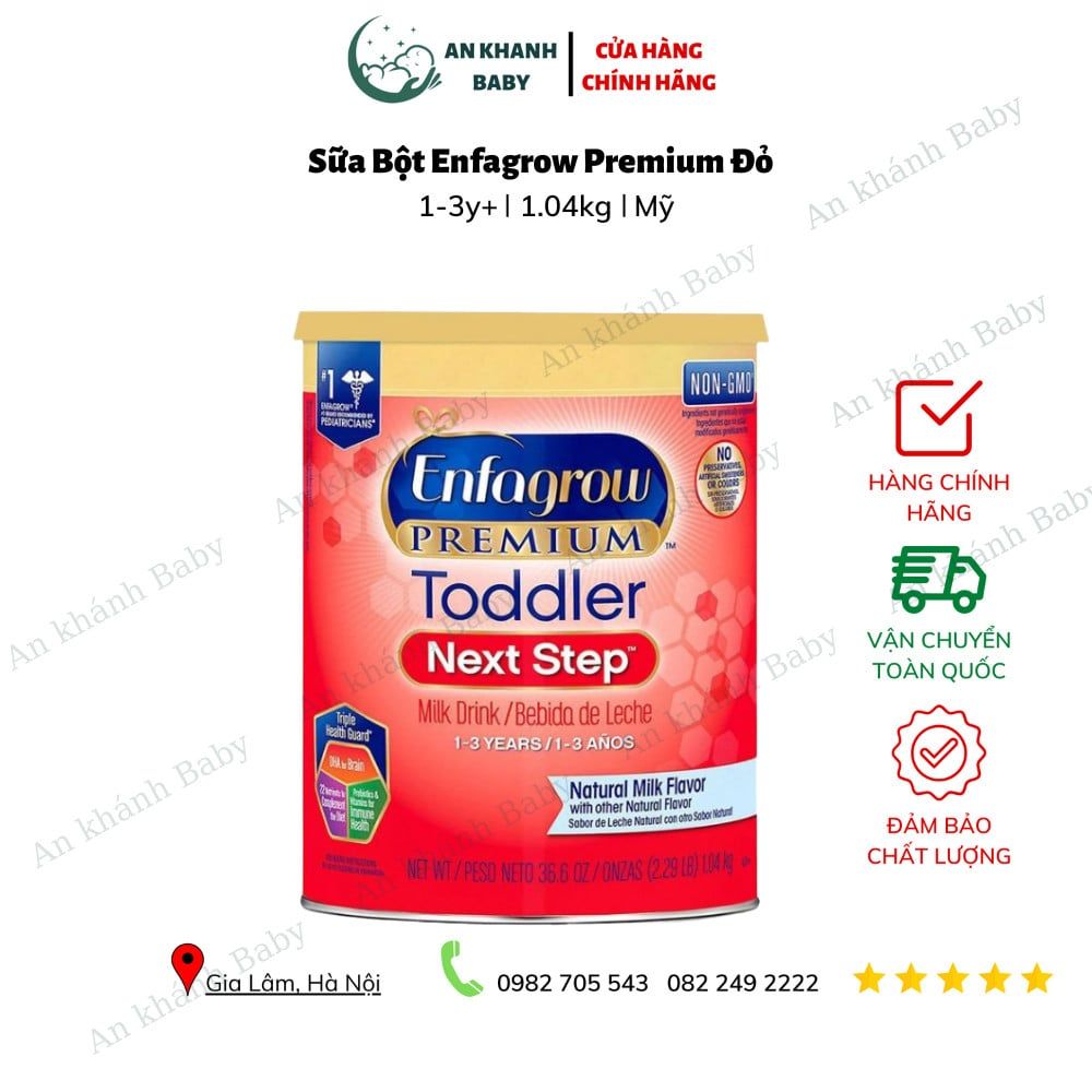 Sữa Enfagrow nắp vàng 1,04kg