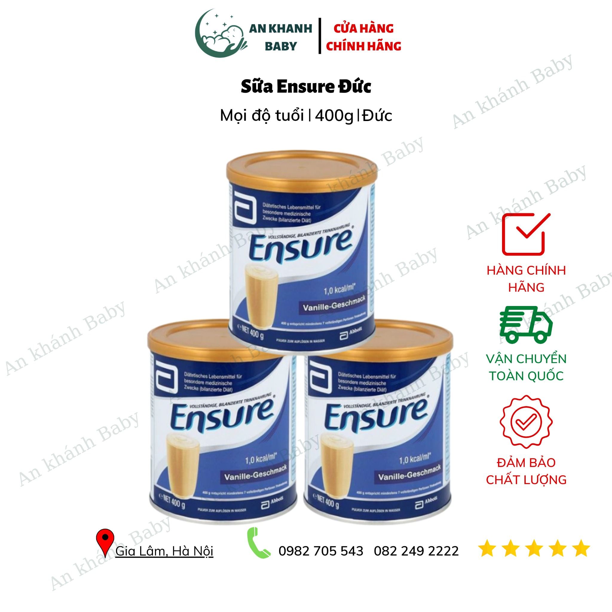 Sữa Ensure Đức 400g
