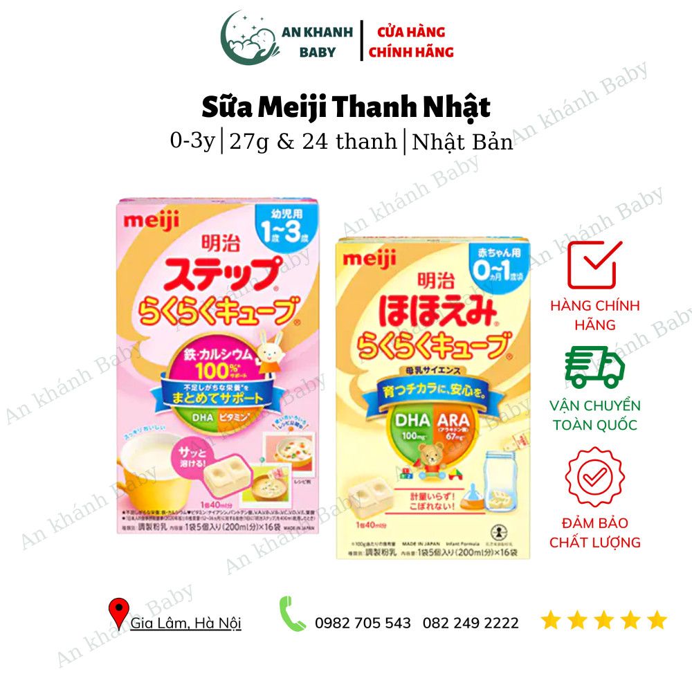 Sữa Meiji thanh số 0