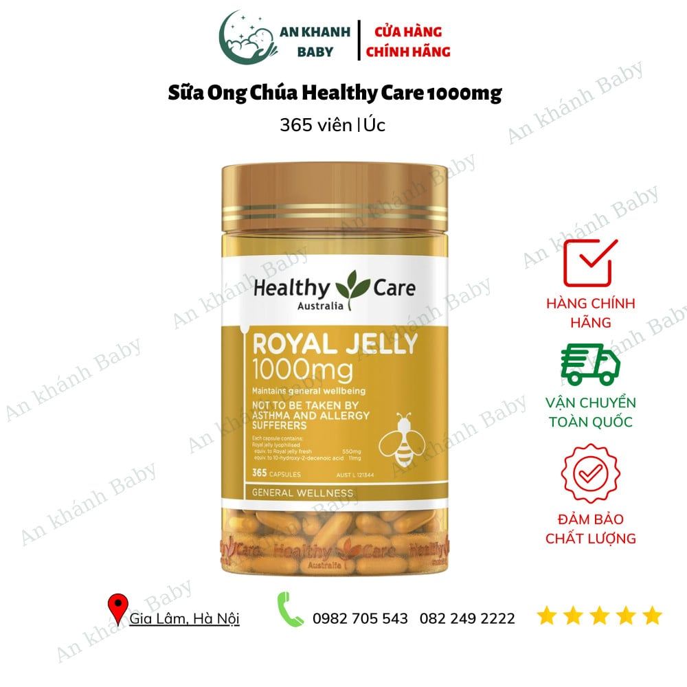 Sữa ong chúa Healthy care 1000mg
