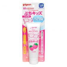Kem đánh răng Pigeon 50g cho bé 1-6 tuổi (3 vị)