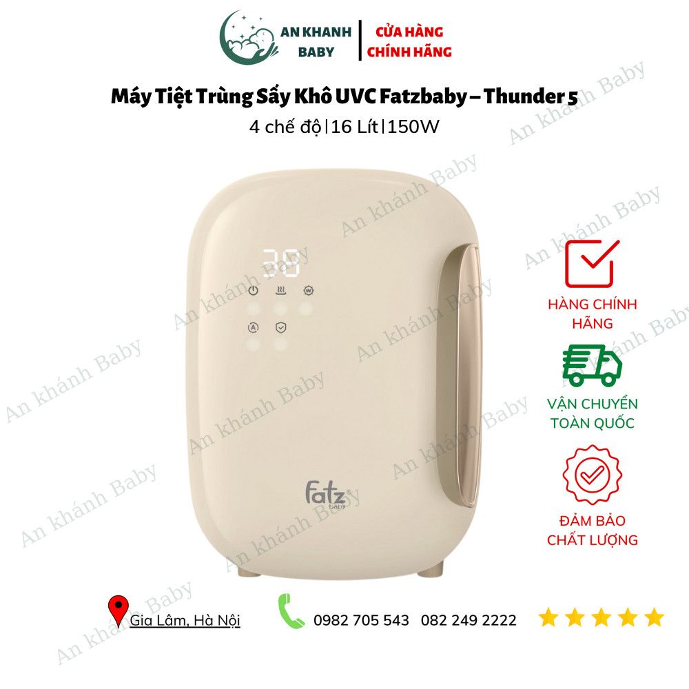MÁY TIỆT TRÙNG SẤY KHÔ UVC FATZBABY - THUNDER 5 - 16L FB4710TN