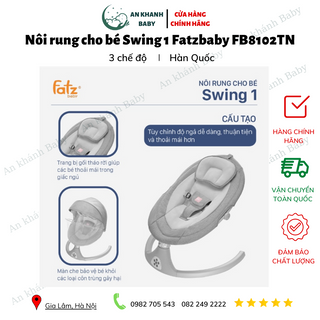 NÔI RUNG CHO BÉ FATZBABY SWING 1 - FB8102TN