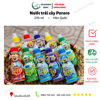 Nước trái cây Pororo 235ml
