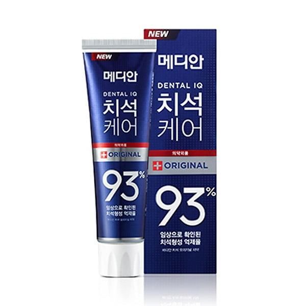 Kem Đánh Răng Giúp Trắng Răng, Giảm Ố, Loại Bỏ Mùi Hôi Median Dental IQ 93% Toothpaste 120g (4 màu)