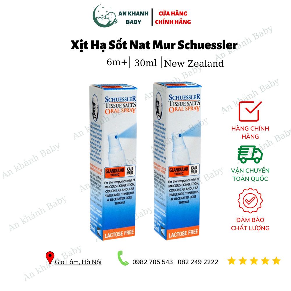 Xịt hạ sốt Nat Mur Schuessler