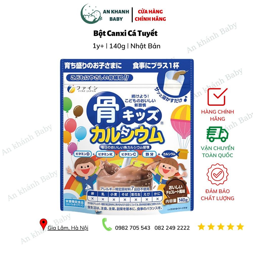 Bột Canxi Cá Tuyết Nhật Bản - 140g
