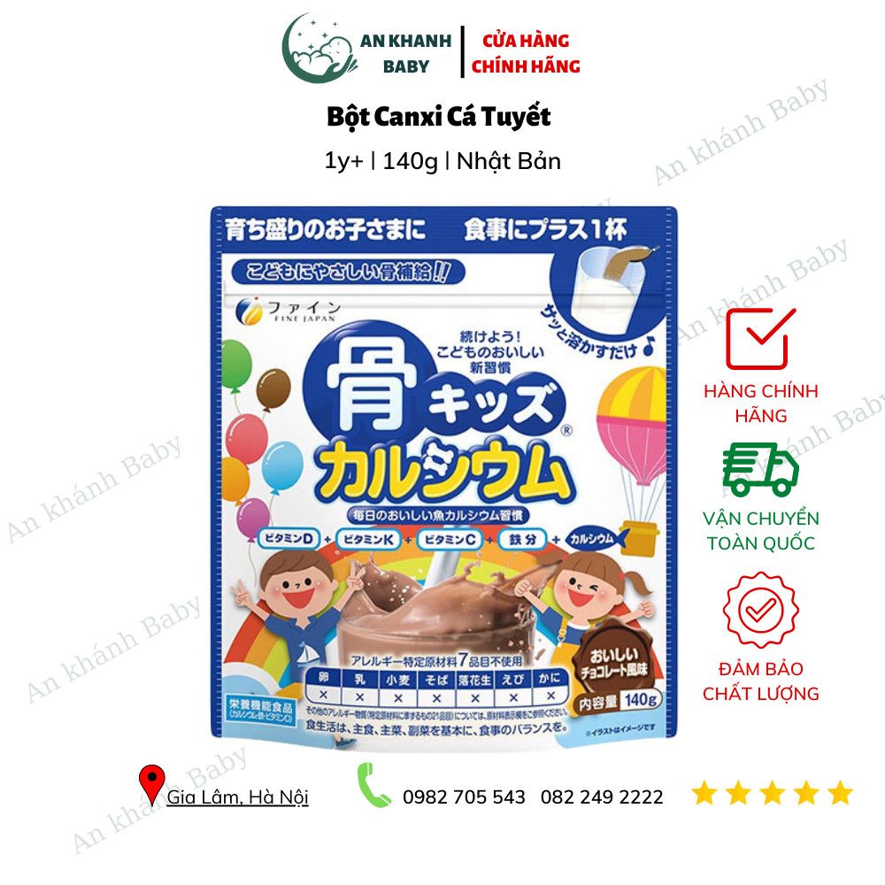 Bột Canxi Cá Tuyết Nhật Bản - 140g