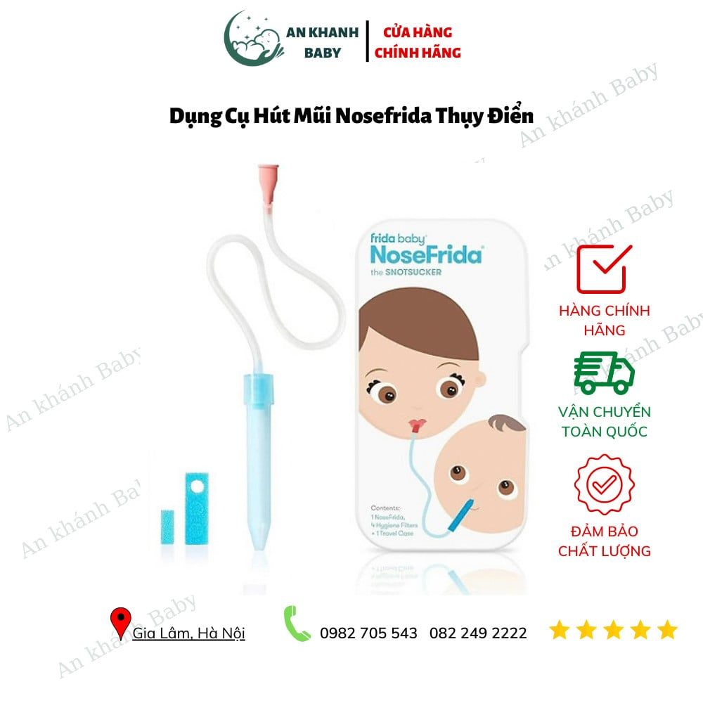 Dụng Cụ Hút Mũi Cho Bé Nosefrida Thụy Điển