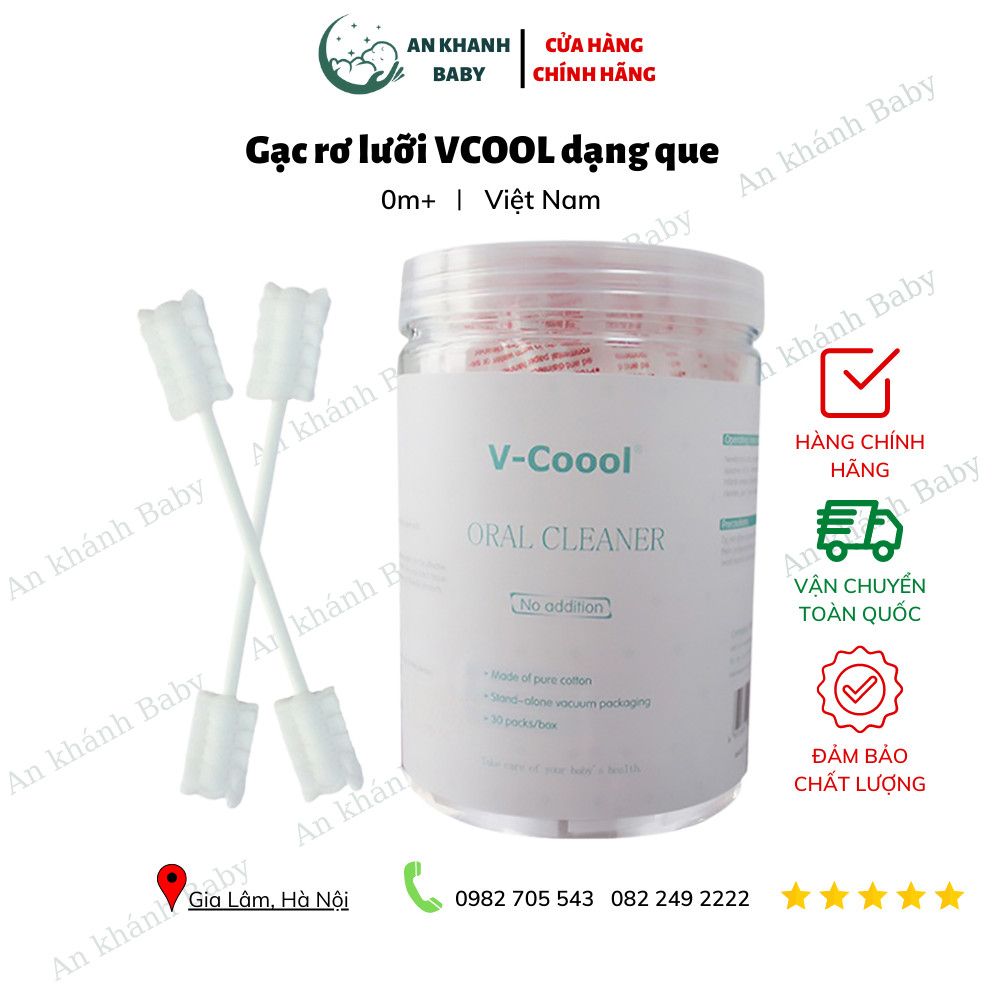 Gặc rơ lưỡi VCOOL dạng que