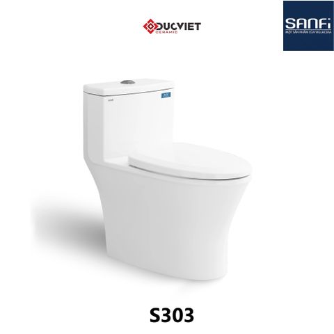 BÀN CẦU MỘT KHỐI SANFI S303