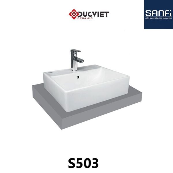 CHẬU ĐẶT BÀN SANFI S503