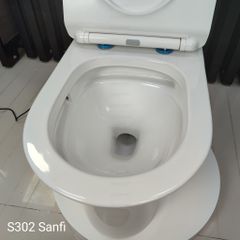 BÀN CẦU MỘT KHỐI SANFI S302