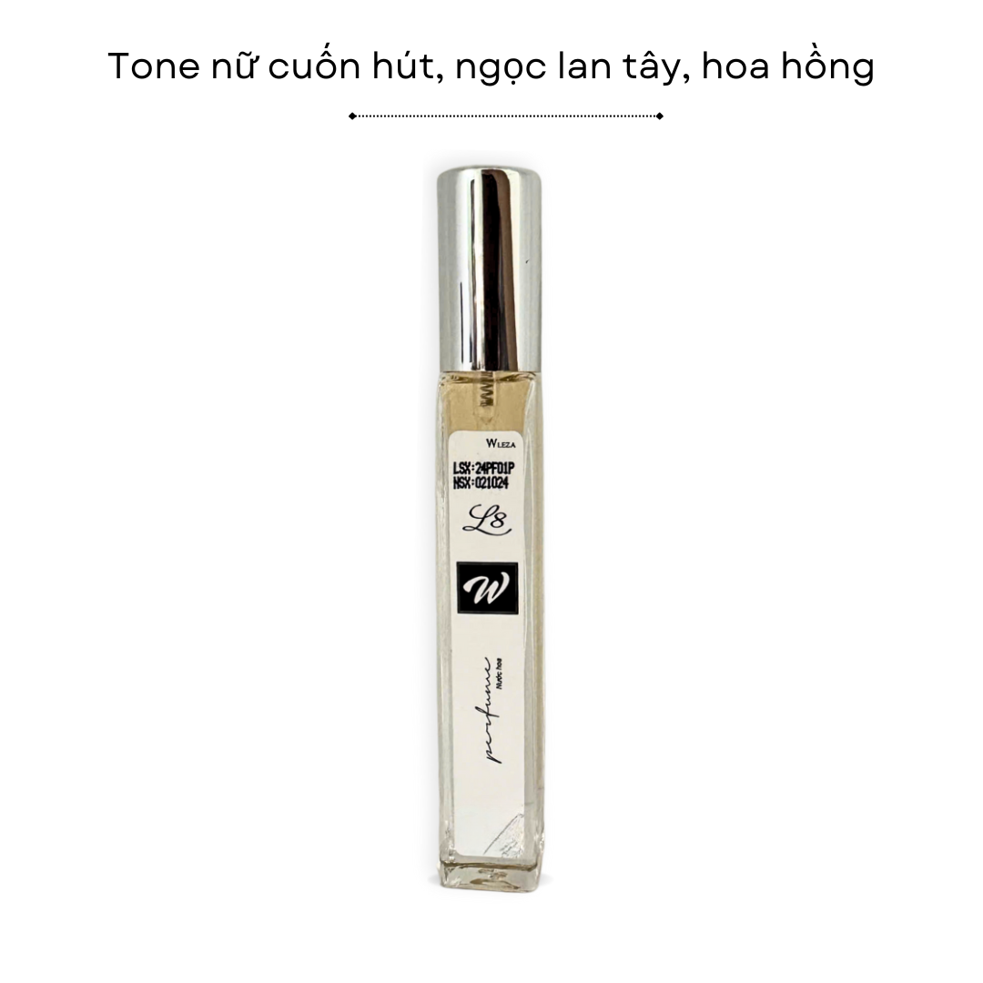 NƯỚC HOA MINI WLEZA - UNISEX - BST 12 MÙI HƯƠNG ĐỘC ĐÁO