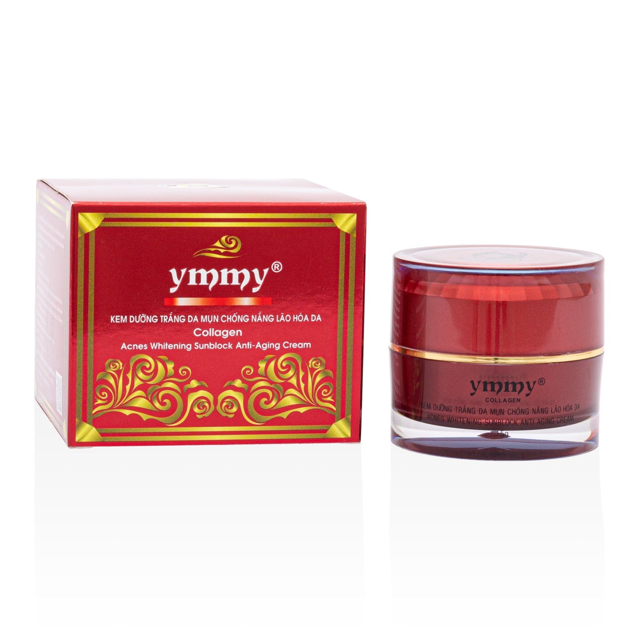 KEM DƯỠNG TRẮNG, NGỪA MỤN, NGỪA LÃO HÓA COLLAGEN YMMY
