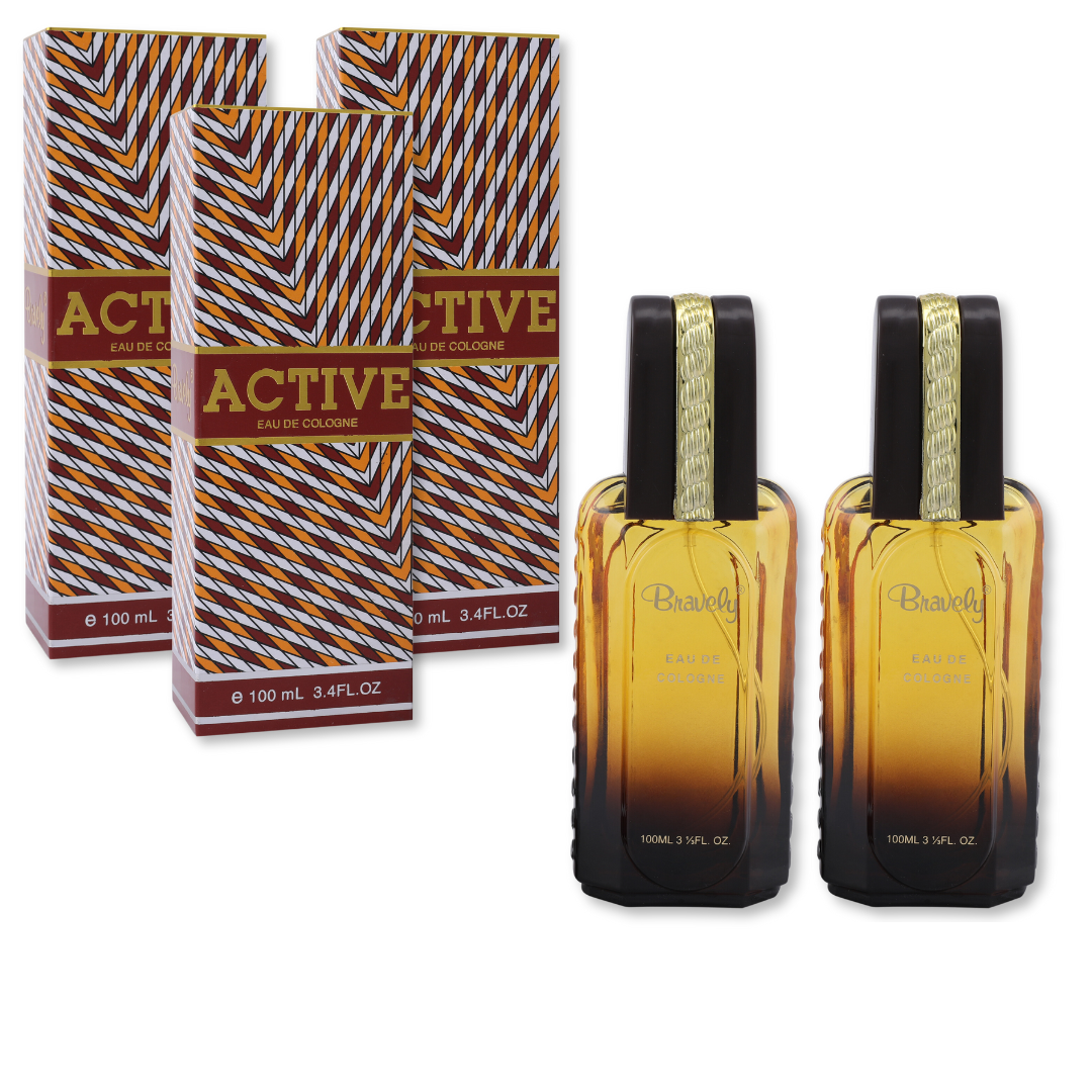 NƯỚC HOA BRAVELY ACTIVE 100ML - UNISEX - HƯƠNG THƠM CÁ TÍNH