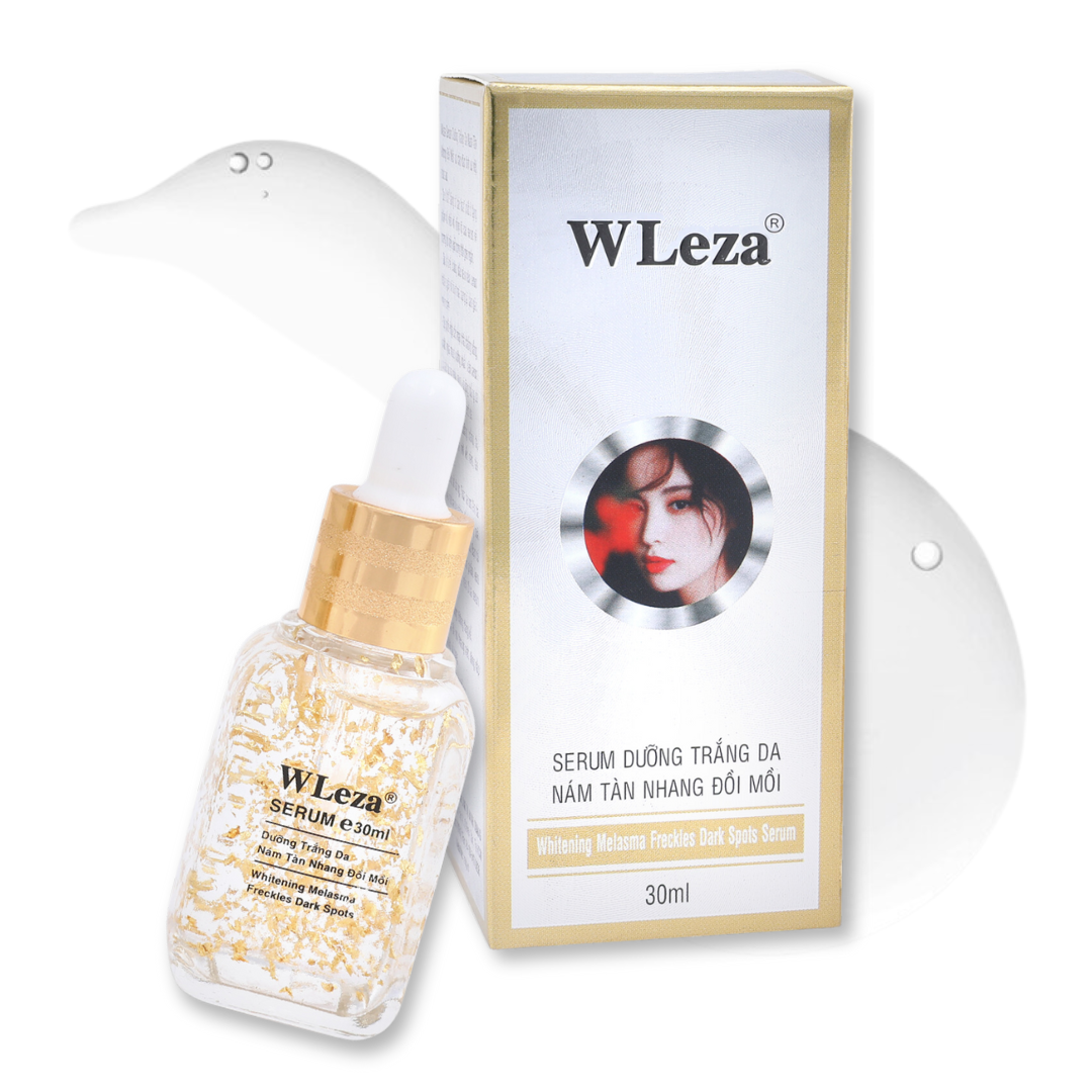 SERUM DƯỠNG TRẮNG, NGỪA NÁM, TÀN NHANG, ĐỒI MỒI WLEZA