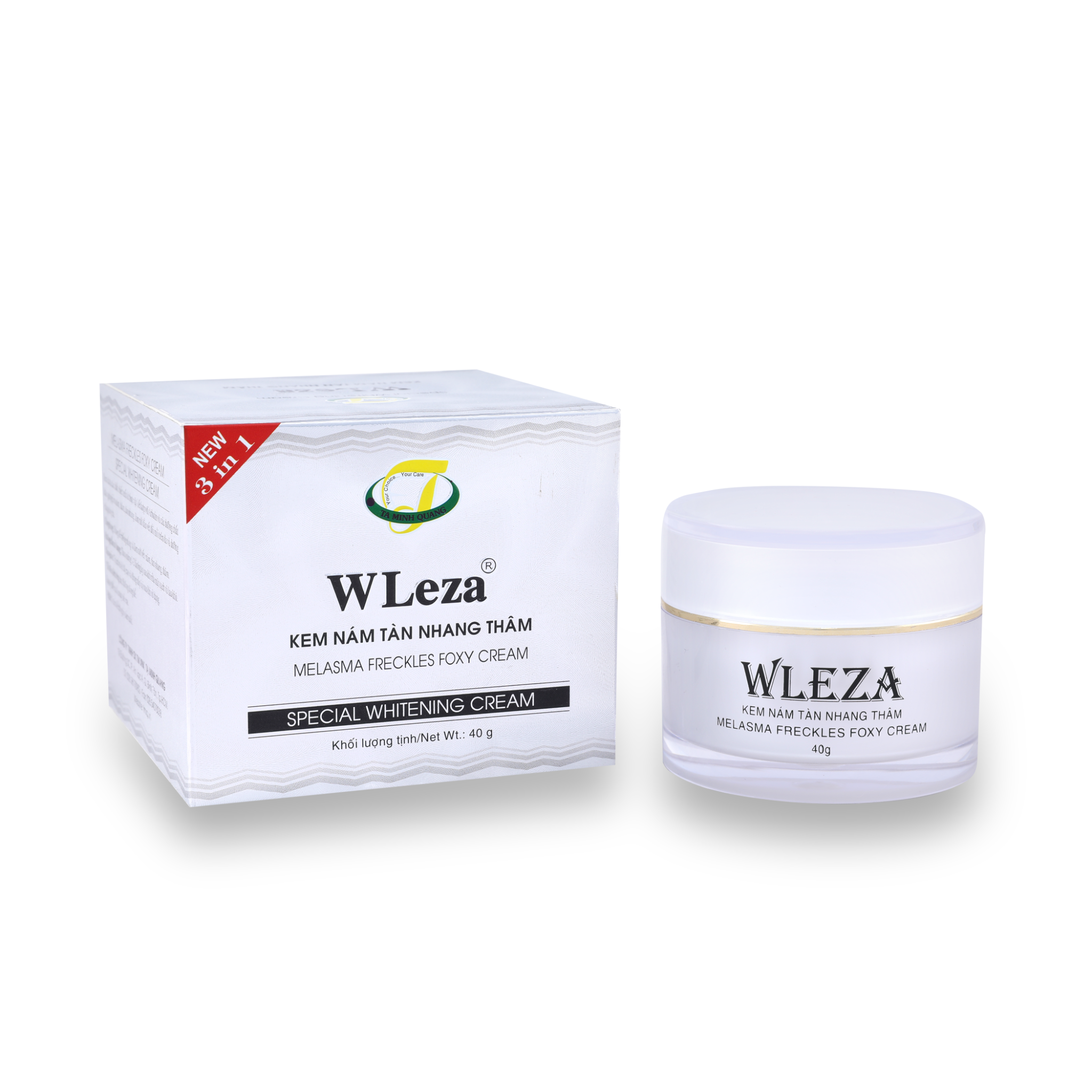 KEM NGỪA NÁM, TÀN NHANG, MỜ THÂM WLEZA