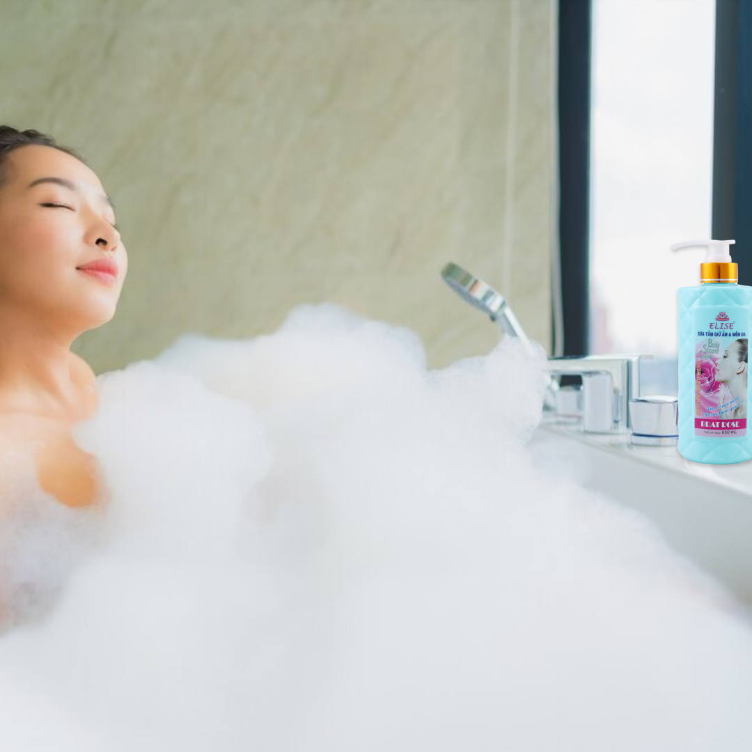 SỮA TẮM GIỮ ẨM, GIÚP DA MỀM MỊN, SĂN CHẮC ELISE