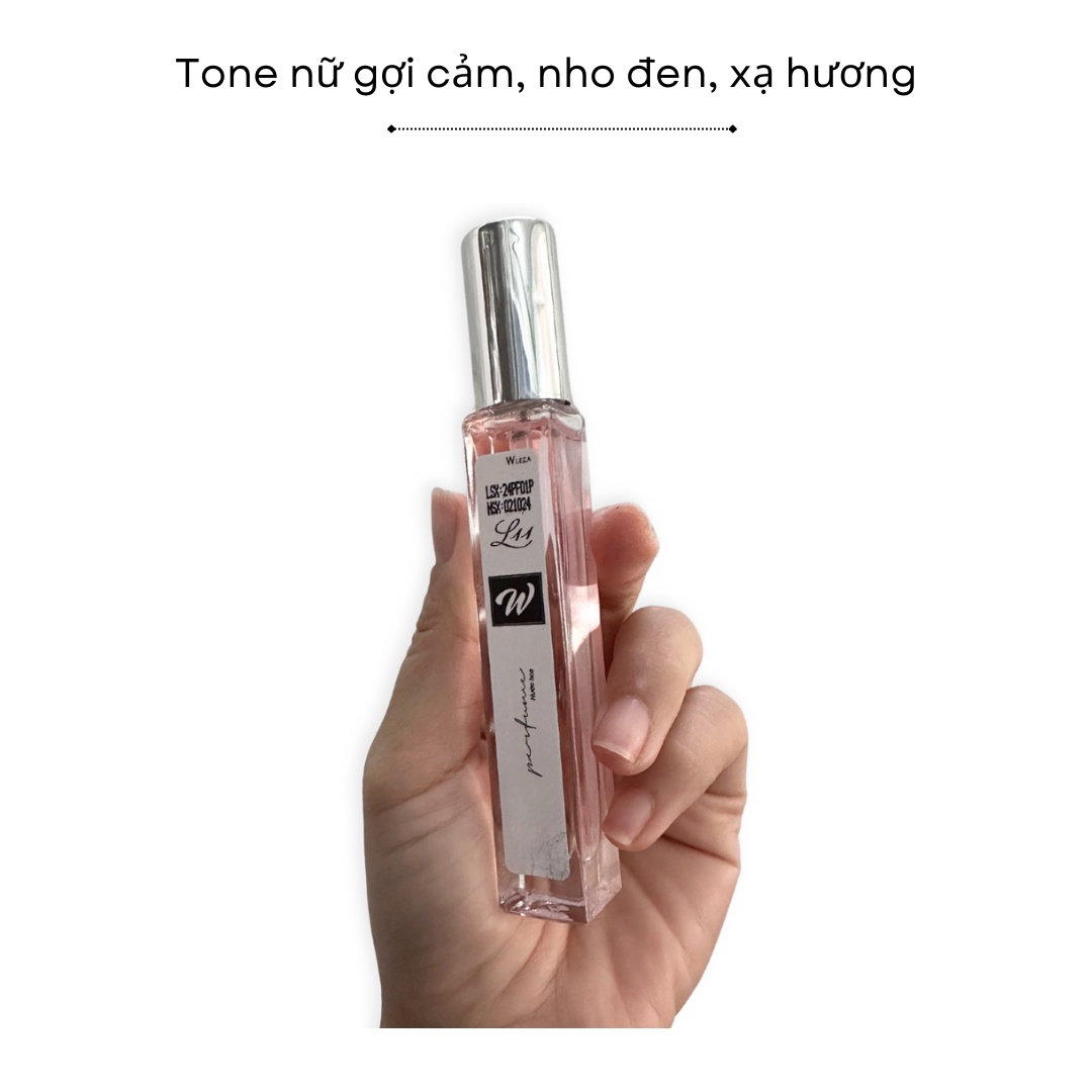 NƯỚC HOA MINI WLEZA - UNISEX - BST 12 MÙI HƯƠNG ĐỘC ĐÁO