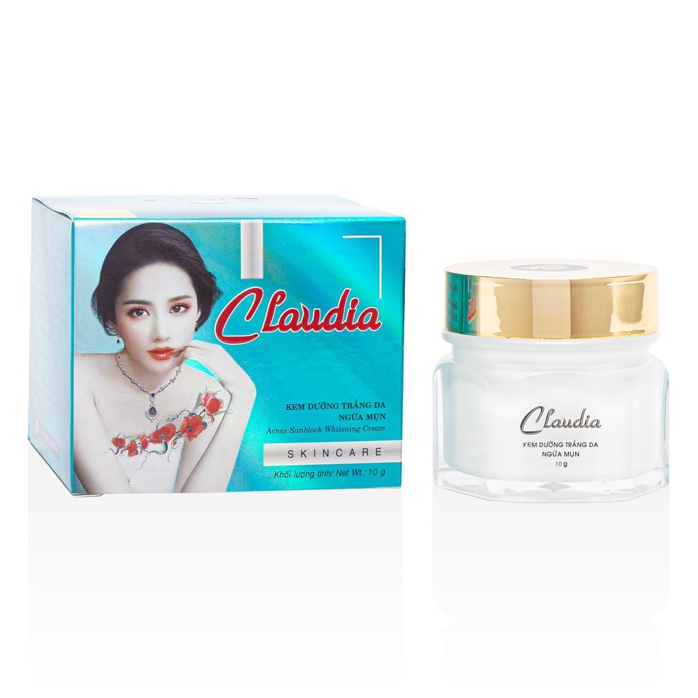 KEM DƯỠNG TRẮNG, NGỪA MỤN CLAUDIA
