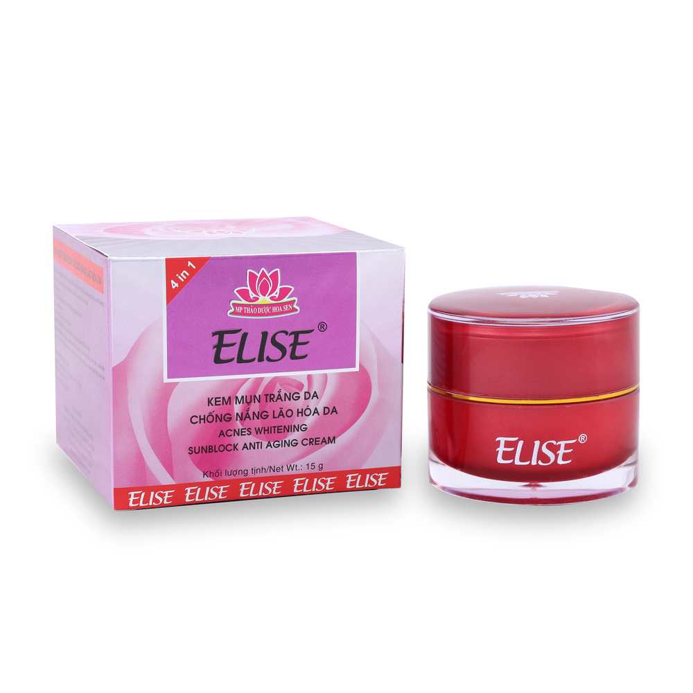 KEM DƯỠNG TRẮNG, NGỪA MỤN, NGỪA LÃO HÓA ELISE