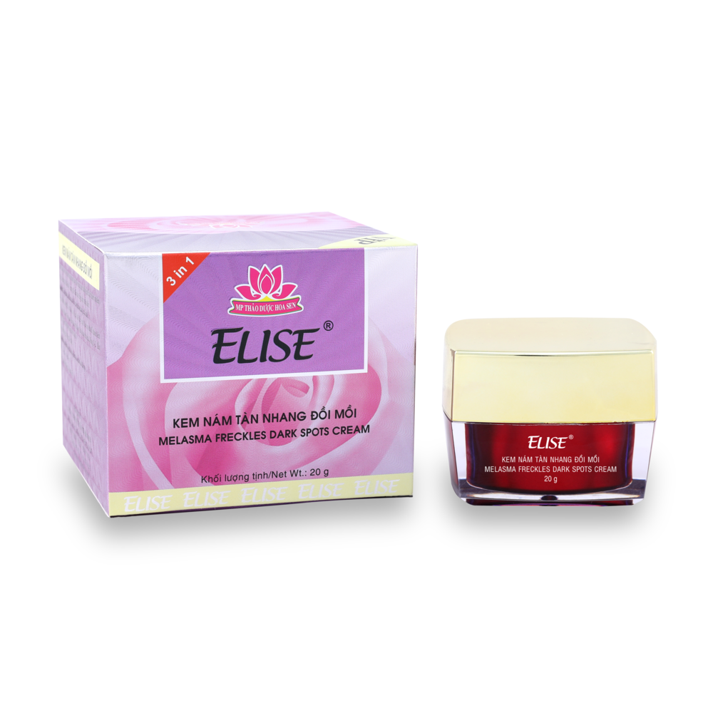 KEM NGỪA NÁM, TÀN NHANG, ĐỒI MỒI ELISE