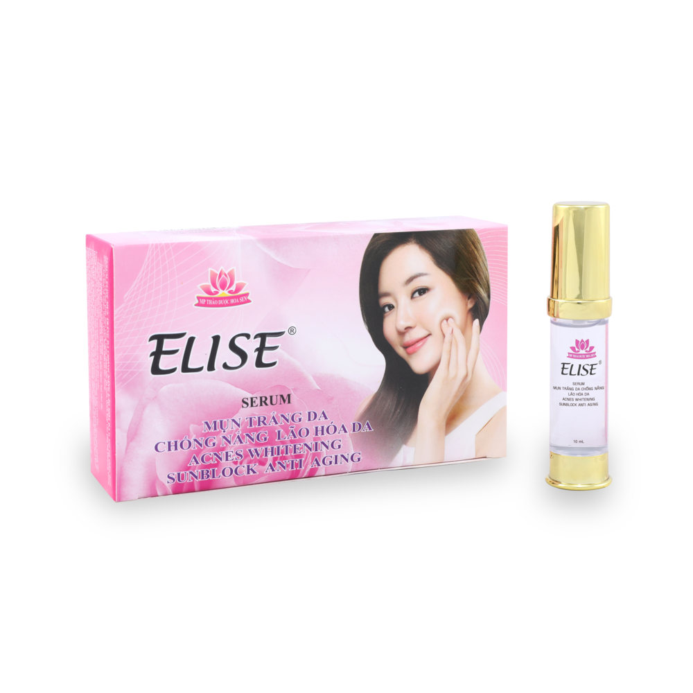 SERUM DƯỠNG TRẮNG, NGỪA MỤN, NGỪA LÃO HÓA ELISE