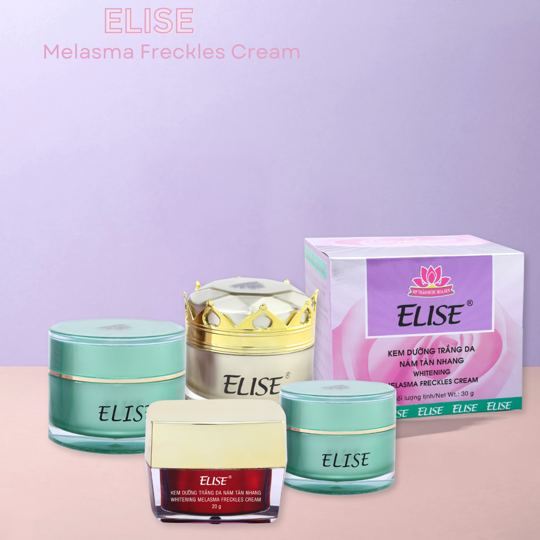 KEM TRẮNG DA, NGỪA NÁM, TÀN NHANG ELISE
